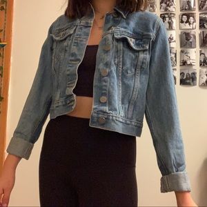 ASOS Cropped Jean Jacket